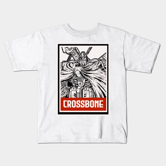 crossbone Kids T-Shirt by kimikodesign